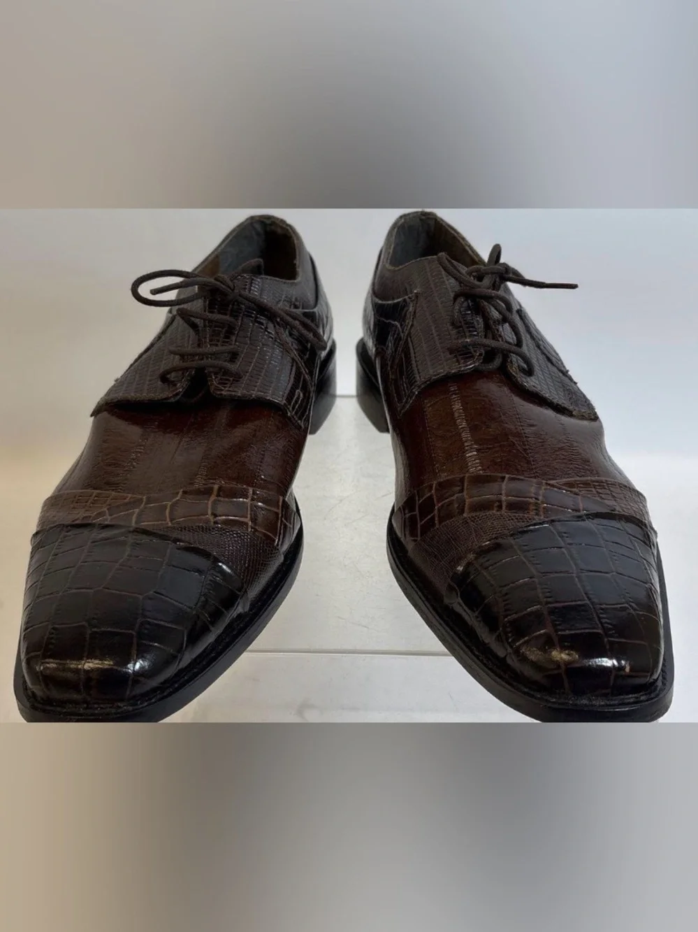 STACY ADAMS MENS DRESS SHOES STYLE(24985-249) SIZE 10M